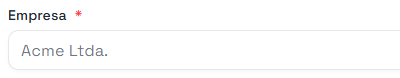 Un Text Box en un formulario publicado.